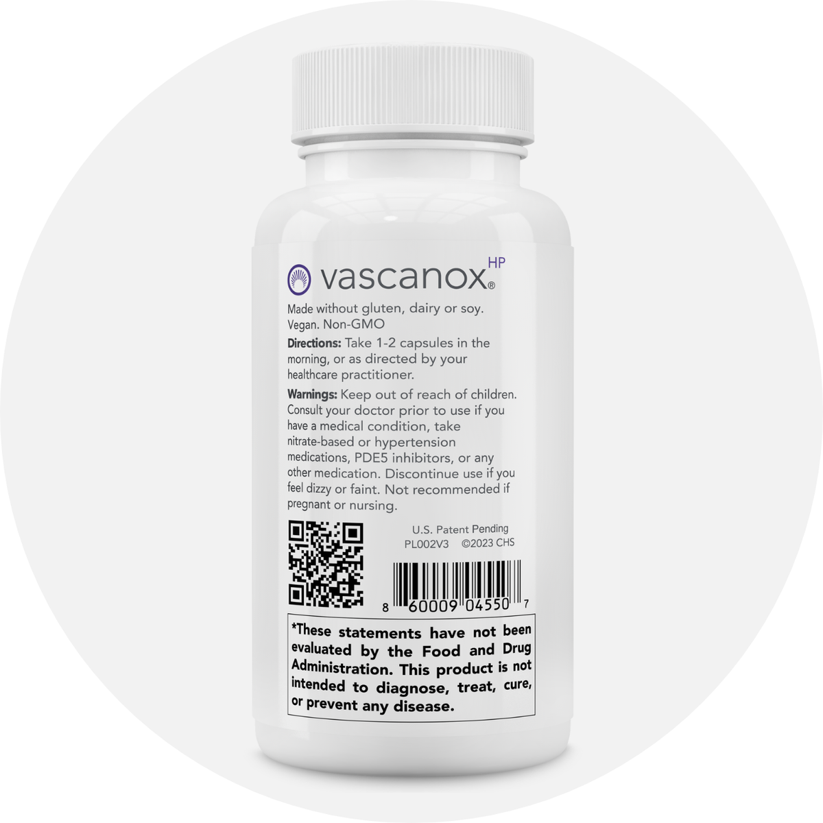 Vascanox HP — 60 Capsules
