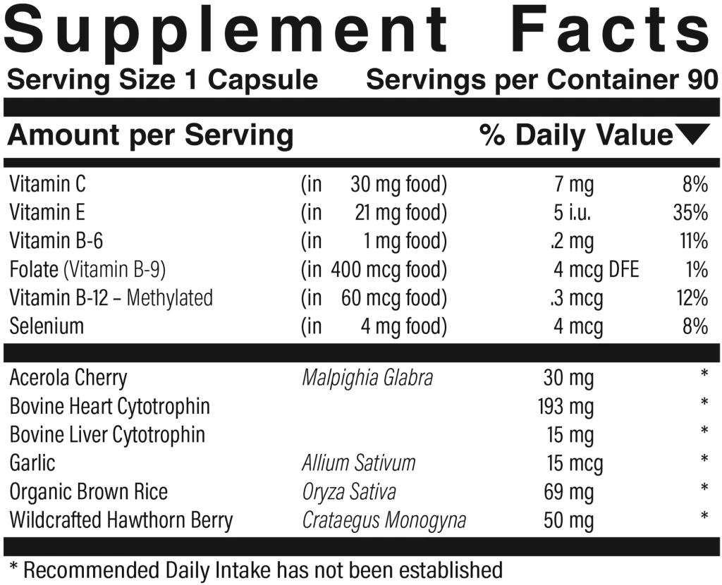 Cardio-Power — 90 Capsules